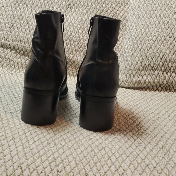 Diba Cuba black Brazilian leather boots sz 6. - Picture 4 of 9